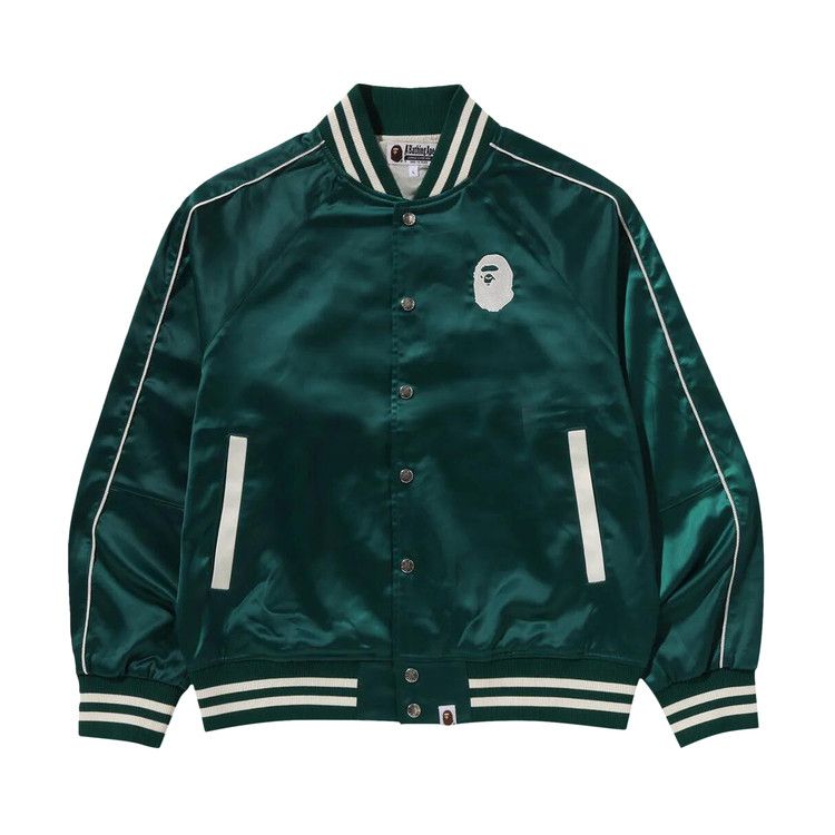 Куртка BAPE A Bathing Ape Nylon Varsity Jacket, Green
Куртка BAPE A Bathing Ape Nylon Varsity Jacket, Green
