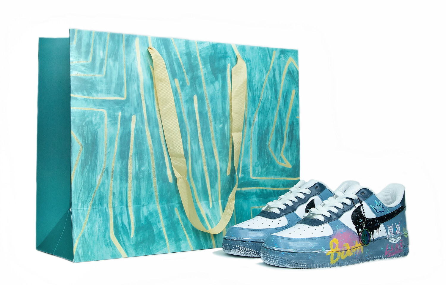 Кроссовки Nike Air Force 1 Skateboarding Shoes Men Low-top Blue/gray, синий
Кроссовки Nike Air Force 1 Skateboarding Shoes Men Low-top Blue/gray, синий