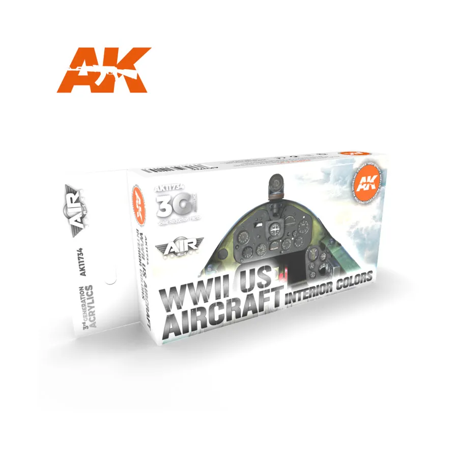 Цвета интерьера самолетов США времен Второй мировой войны, 3rd Gen Acrylic Special Set
Цвета интерьера самолетов США времен Второй мировой войны, 3rd Gen Acrylic Special Set