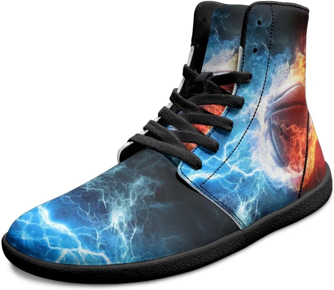 Мужские кроссовки с широким носком, высокие, на шнуровке, обувь для бега и походов с эффектом босоногости, без подъема, дышащие Xixirimido, Lightning Flame Basketball
Мужские кроссовки с широким носком, высокие, на шнуровке, обувь для бега и походов с эффектом босоногости, без подъема, дышащие Xixirimido, Lightning Flame Basketball