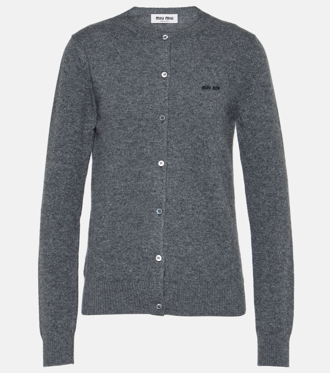 Кашемировый кардиган Miu Miu, Ardesia
Кашемировый кардиган Miu Miu, Ardesia