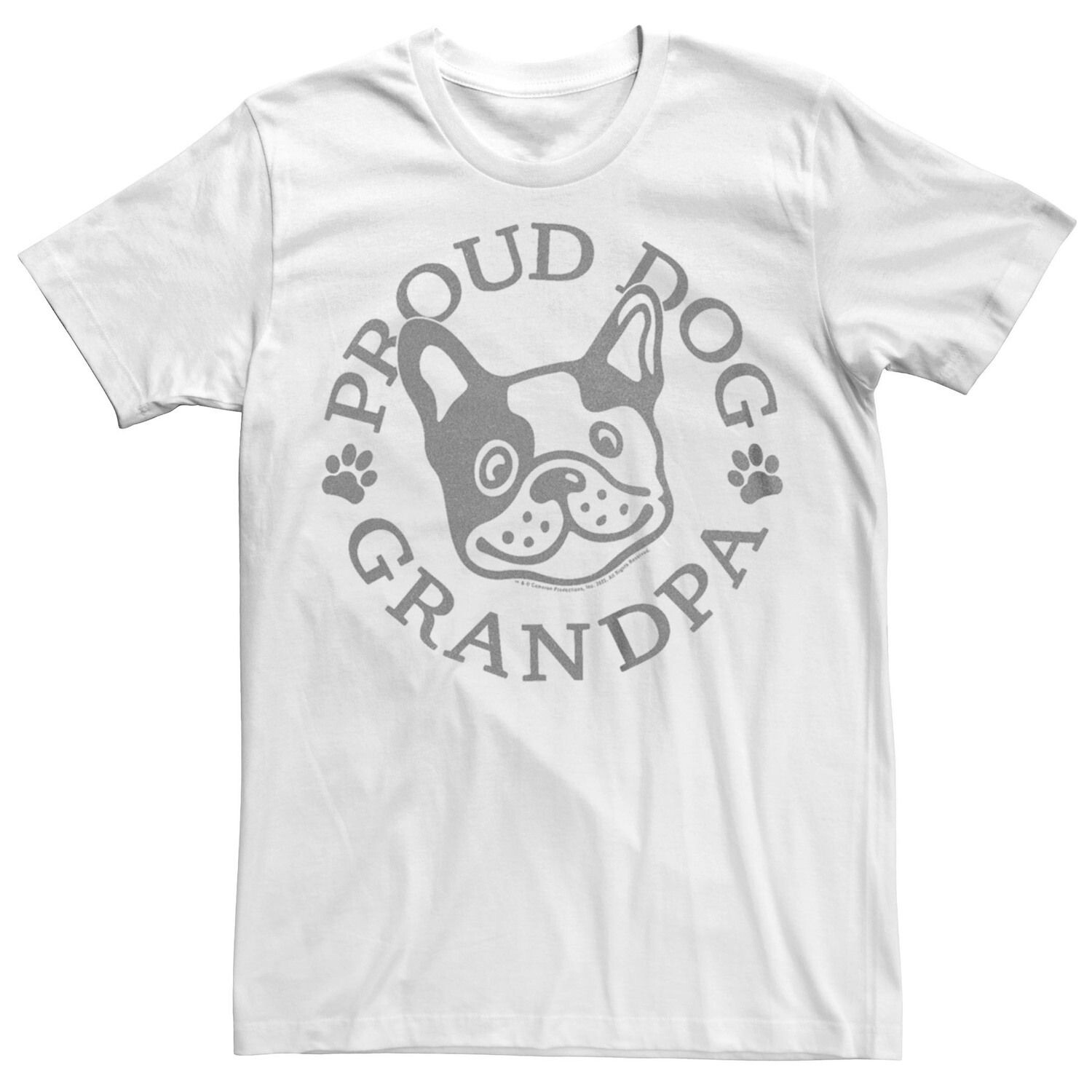 Мужская футболка с рисунком Proud Dog Grandpa French Bulldog Licensed Character
Мужская футболка с рисунком Proud Dog Grandpa French Bulldog Licensed Character
