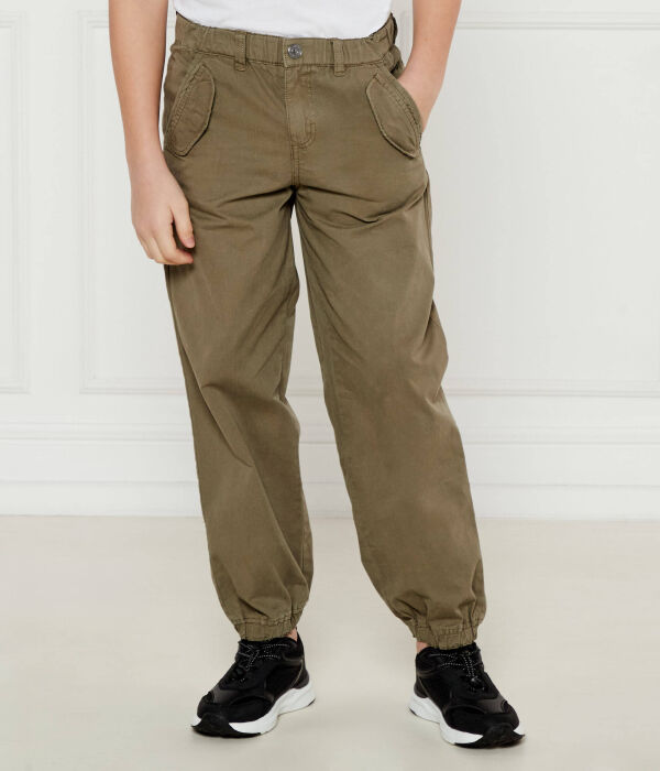 Брюки-карго детские Guess широкие, зеленый
Брюки-карго детские Guess широкие, зеленый