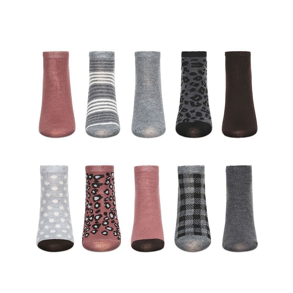 Набор из 10 пар женских носков с леопардовым принтом и низким вырезом MeMoi, цвет Blush
Набор из 10 пар женских носков с леопардовым принтом и низким вырезом MeMoi, цвет Blush