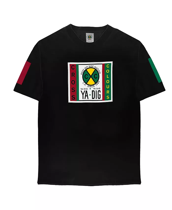 Мужская футболка с логотипом Label Cross Colours, черный
Мужская футболка с логотипом Label Cross Colours, черный