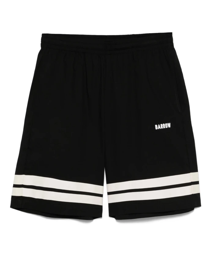 Черные поплиновые шорты Barrow, черный
Черные поплиновые шорты Barrow, черный