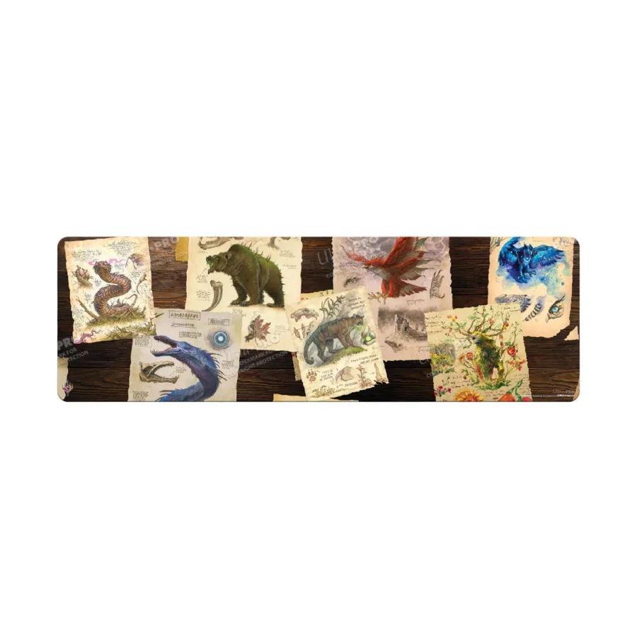 Настольный игровой коврик Bloomburrow — 8 футов с полевыми заметками Calamity Beasts, Official Magic - The Gathering - Playmats - Bloomburrow