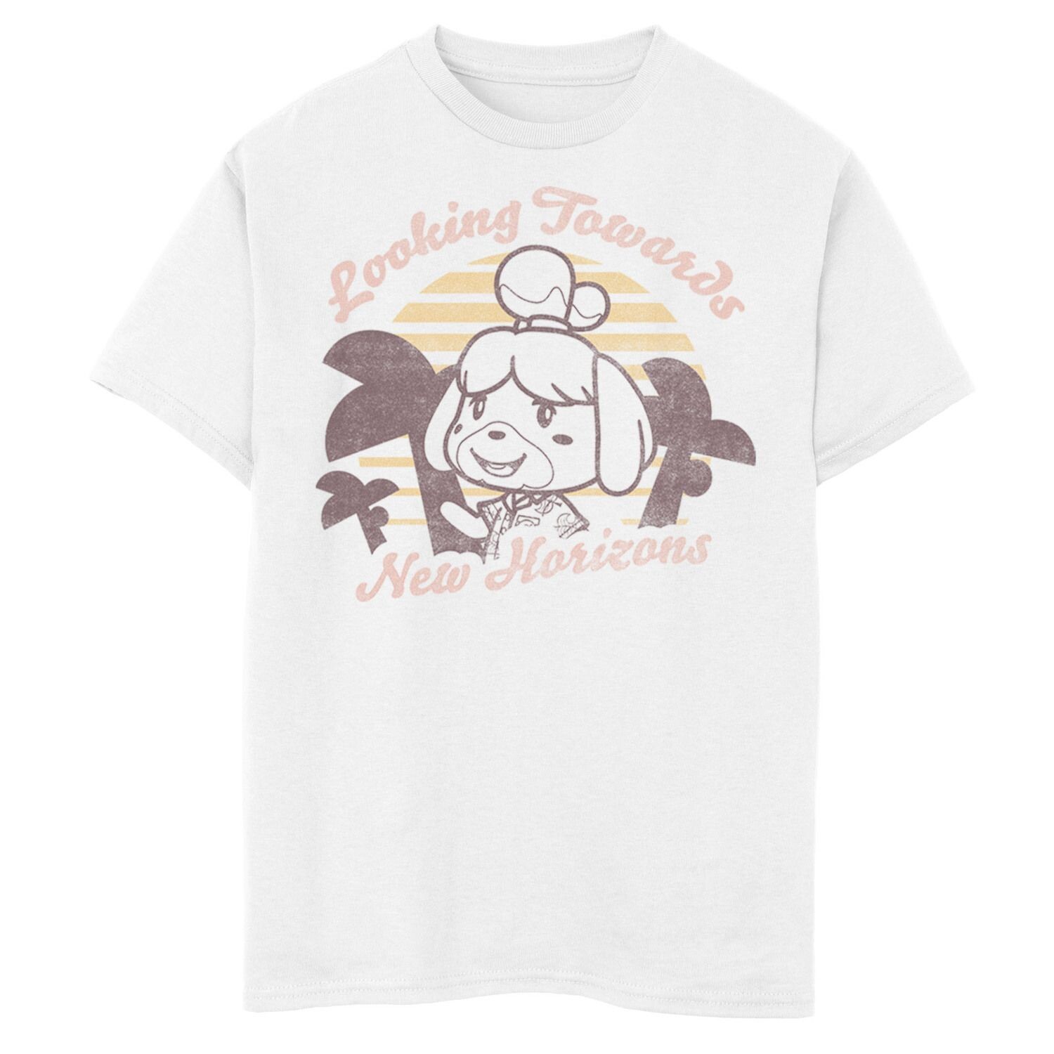 Футболка с рисунком «Animal Crossing: New Horizons Isabelle Sunset» для мальчиков 8–20 лет Licensed Character
Футболка с рисунком «Animal Crossing: New Horizons Isabelle Sunset» для мальчиков 8–20 лет Licensed Character