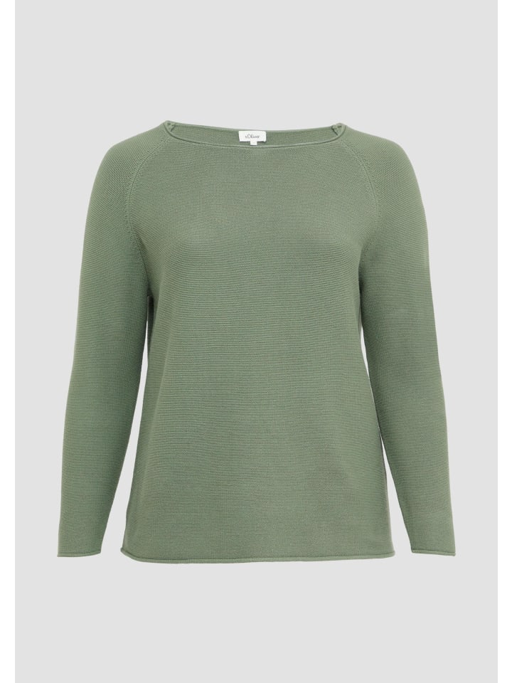 Вязаный свитер цвета 7369_светло-оливковый s.Oliver
Вязаный свитер цвета 7369_светло-оливковый s.Oliver