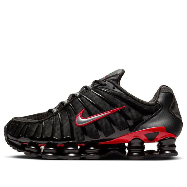 Кроссовки shox tl 'black university red' Nike, черный
Кроссовки shox tl 'black university red' Nike, черный