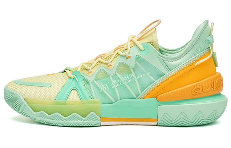 Баскетбольные кроссовки Burning Battle 2.0 Basketball Shoes Men Low-Top Green/Orange 361° 
Баскетбольные кроссовки Burning Battle 2.0 Basketball Shoes Men Low-Top Green/Orange 361°