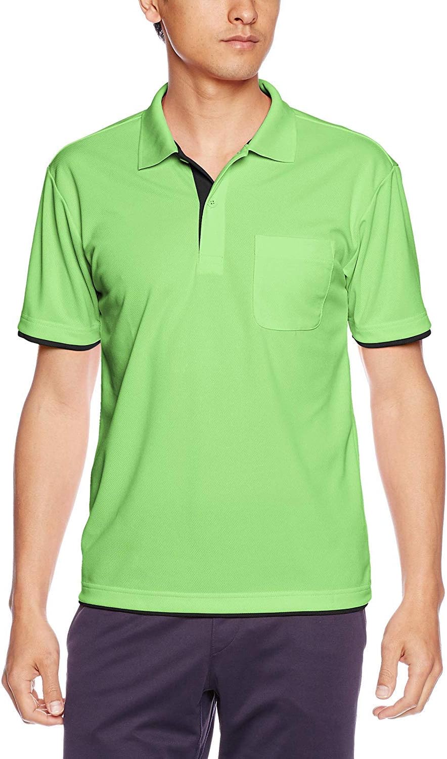 Мужская рубашка-поло Glimmer 00339-AYP, короткий рукав, быстросохнущая, многослойная, с карманом, 113 г (4,4 унции), черный/салатовый
Мужская рубашка-поло Glimmer 00339-AYP, короткий рукав, быстросохнущая, многослойная, с карманом, 113 г (4,4 унции), черный/салатовый