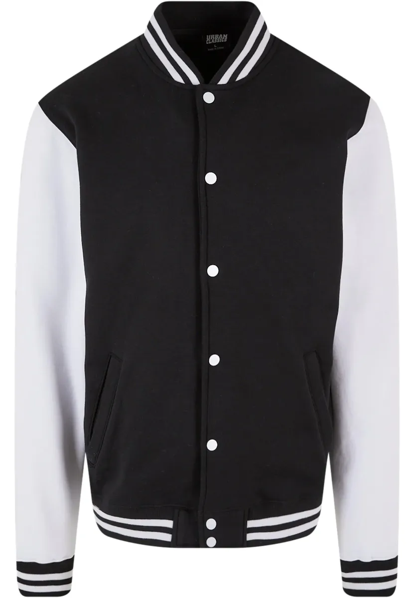 URBAN CLASSICS Вязаная флисовая куртка " Urban Classics Men's 2-tone College Sweatjacket" (1 шт.), без капюшона, белый
URBAN CLASSICS Вязаная флисовая куртка " Urban Classics Men's 2-tone College Sweatjacket" (1 шт.), без капюшона, белый