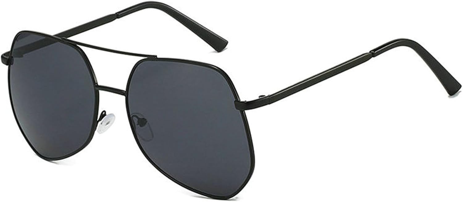 Солнцезащитные очки Willochra большого размера в стиле «пилот» для женщин и мужчин, винтажные квадратные солнцезащитные очки 70-х годов, женские очки с двойной перемычкой, черные, C2
Солнцезащитные очки Willochra большого размера в стиле «пилот» для женщин и мужчин, винтажные квадратные солнцезащитные очки 70-х годов, женские очки с двойной перемычкой, черные, C2