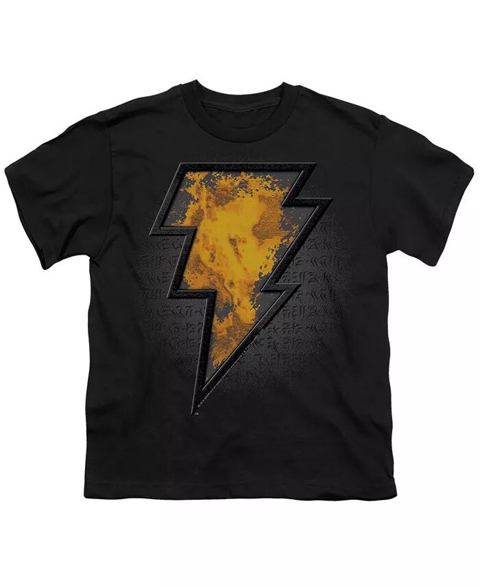 Футболка с коротким рукавом и скошенной эмблемой для мальчиков Black Adam, черный
Футболка с коротким рукавом и скошенной эмблемой для мальчиков Black Adam, черный