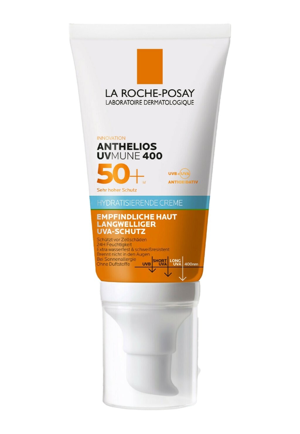 Защита от солнца LA ROCHE-POSAY SUN CARE ANTHELIOS HYDRATISIERENDE CREME UVMUNE 4
Защита от солнца LA ROCHE-POSAY SUN CARE ANTHELIOS HYDRATISIERENDE CREME UVMUNE 4
