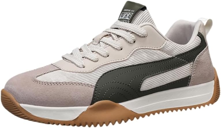 Мужские стильные повседневные кеды - удобные всесезонные низкие кроссовки на шнуровке с верхом из ПУ, текстильной подкладкой и резиновой подошвой для повседневной одежды Hoalox, зеленый
Мужские стильные повседневные кеды - удобные всесезонные низкие кроссовки на шнуровке с верхом из ПУ, текстильной подкладкой и резиновой подошвой для повседневной одежды Hoalox, зеленый