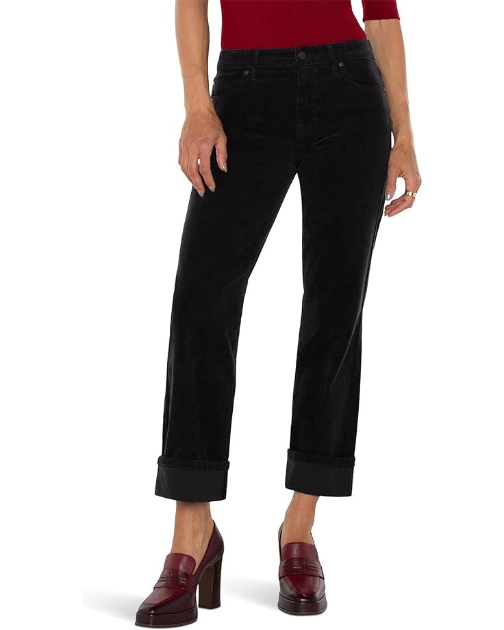 Джинсы Liverpool Los Angeles Marley Girlfriend Cuffed Mid Rise Stretch Corduroy in Onyx, цвет Onyx
Джинсы Liverpool Los Angeles Marley Girlfriend Cuffed Mid Rise Stretch Corduroy in Onyx, цвет Onyx