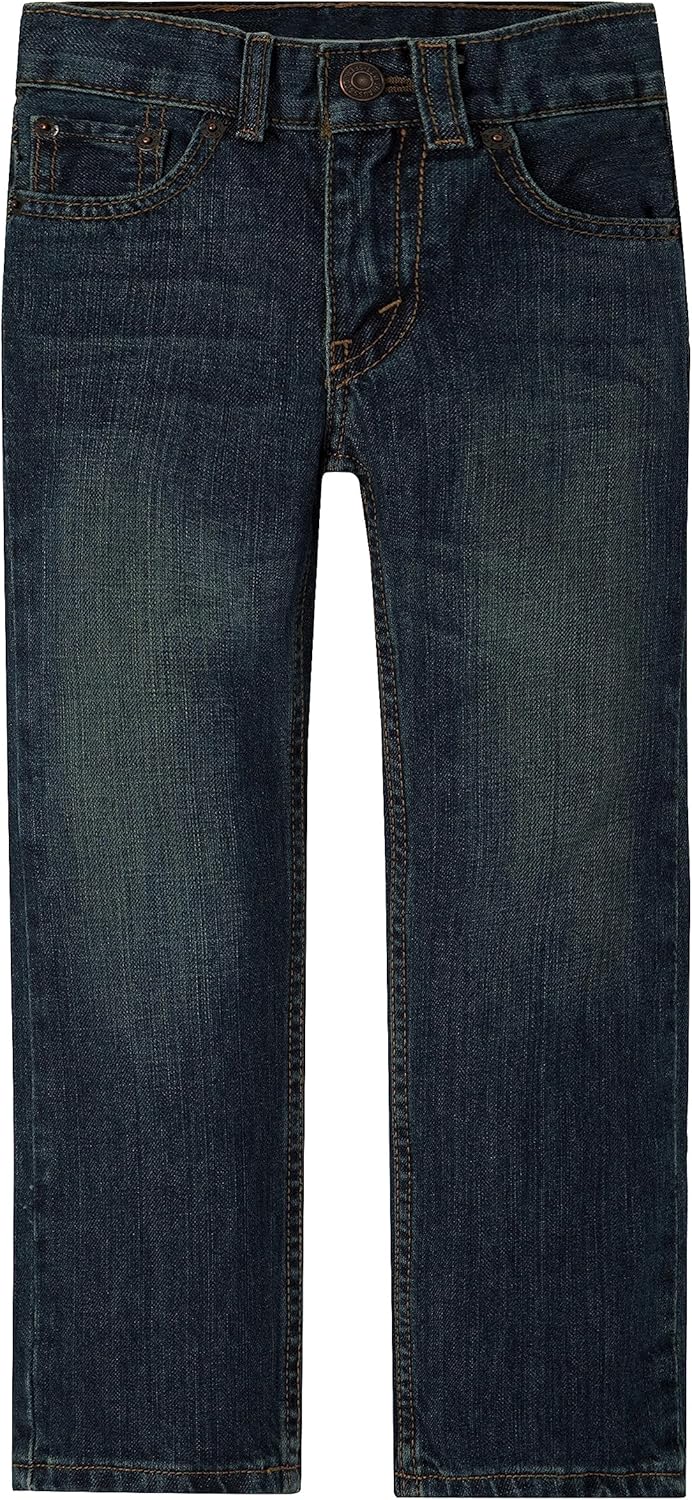Джинсы Levi's Boys 505 Regular Fit, Roadie-Little Boy
Джинсы Levi's Boys 505 Regular Fit, Roadie-Little Boy
