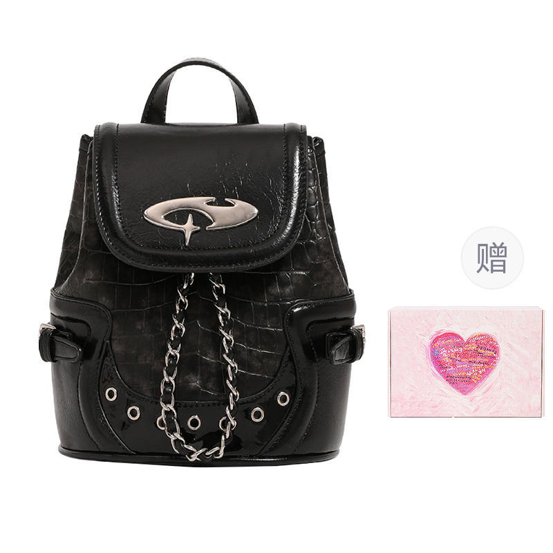 DCLOUD Женский рюкзак малого размера серебристо-черный, Black Heartfelt Box Limited Edition
DCLOUD Женский рюкзак малого размера серебристо-черный, Black Heartfelt Box Limited Edition