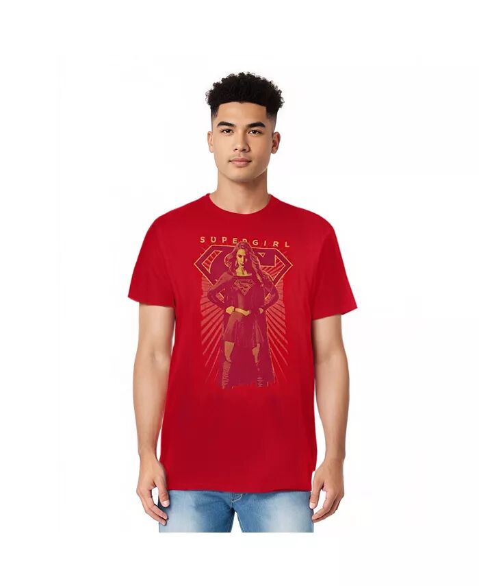 Мужская готовая футболка с коротким рукавом для взрослых Supergirl, красный
Мужская готовая футболка с коротким рукавом для взрослых Supergirl, красный