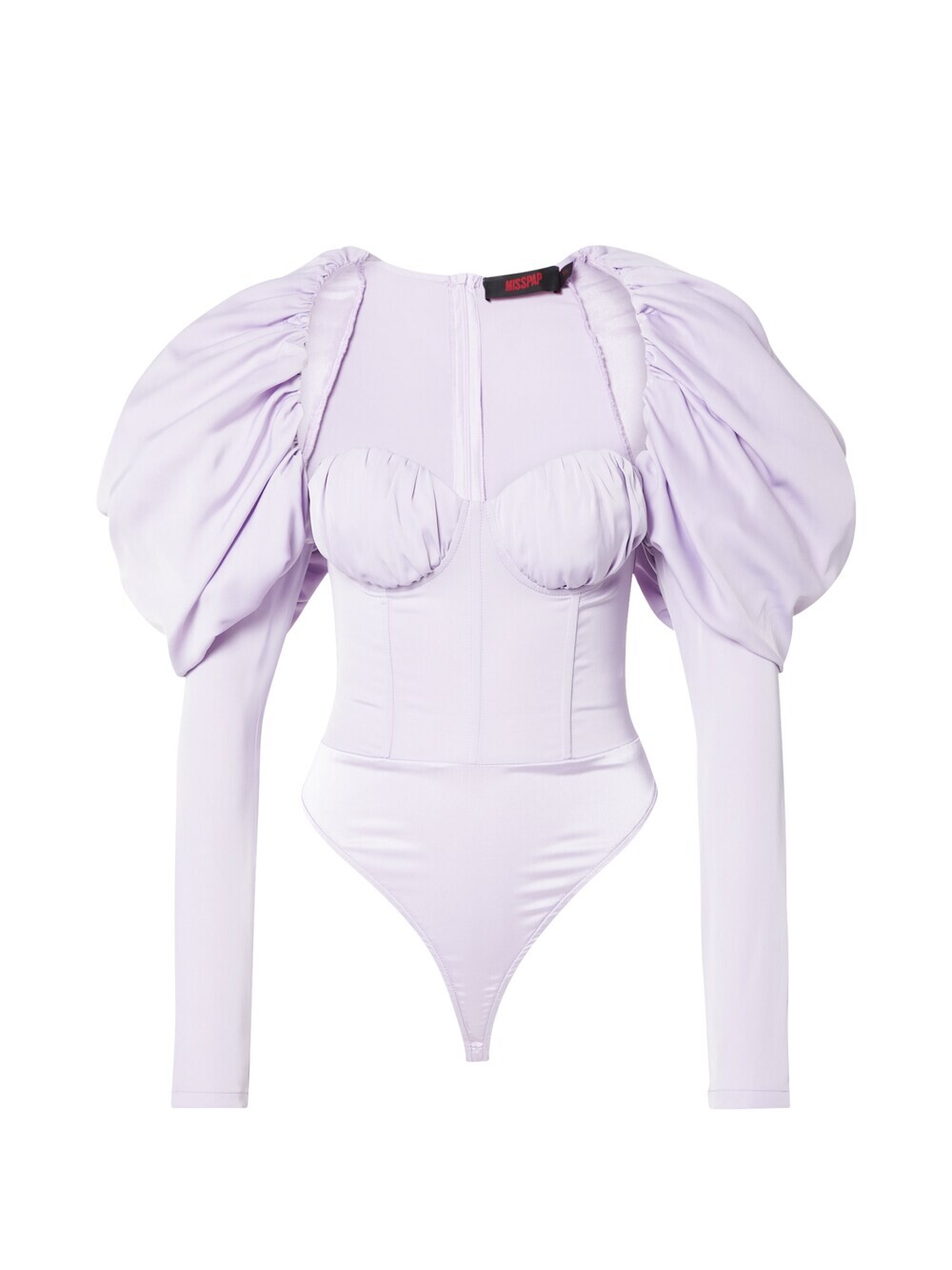 Блуза боди Misspap, пастельно-фиолетовый
Блуза боди Misspap, пастельно-фиолетовый