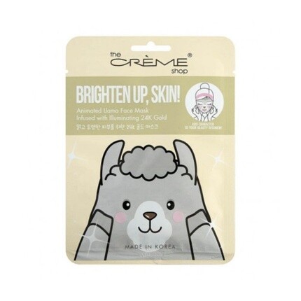 Маска для лица Brighten Up Skin Llama, 25 г, The Crème Shop
Маска для лица Brighten Up Skin Llama, 25 г, The Crème Shop