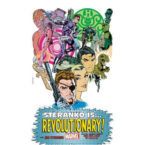 Книга Steranko Is… Revolutionary King-Size (Hardback)
Книга Steranko Is… Revolutionary King-Size (Hardback)