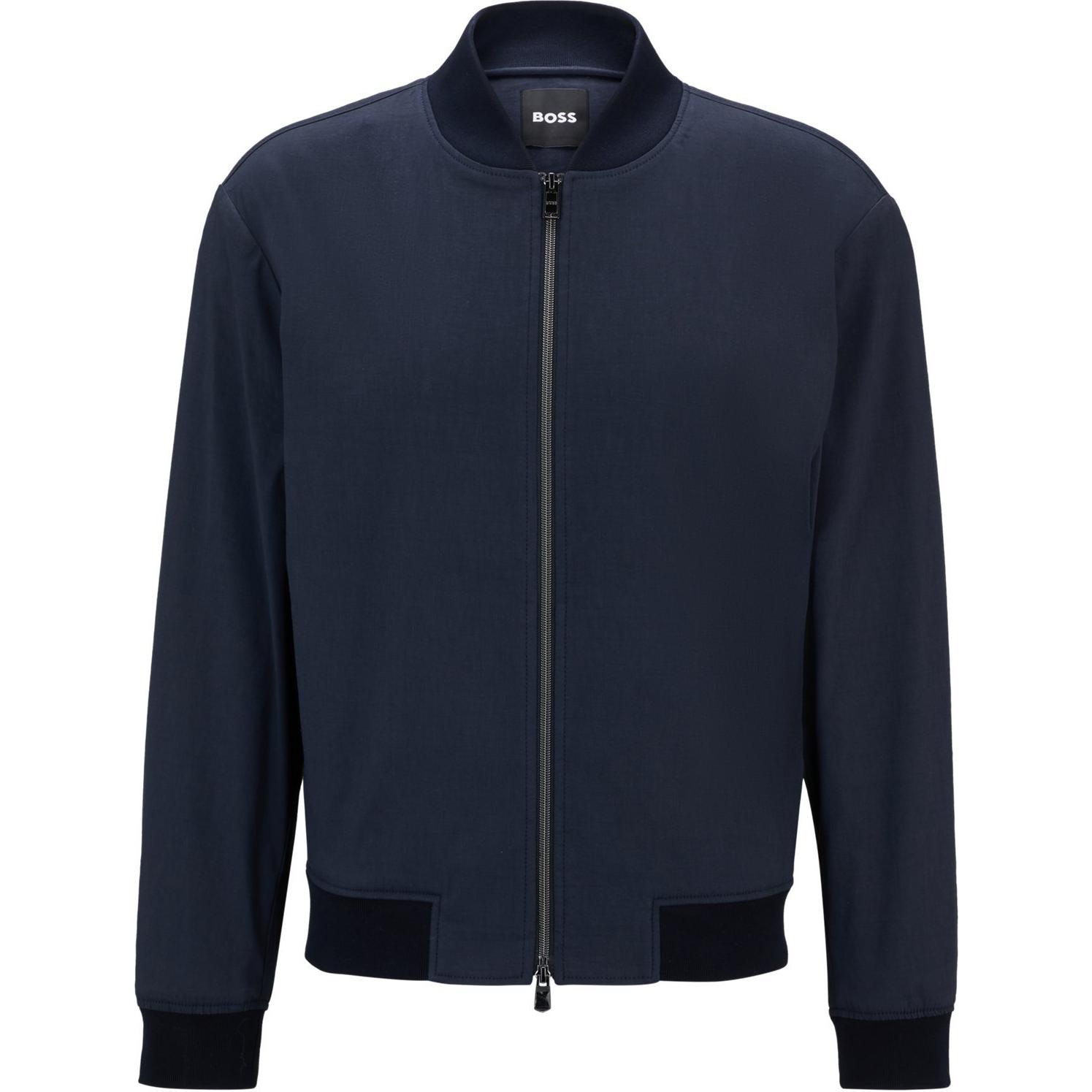 HUGO BOSS Темно-синяя куртка для мужчин, Dark Blue 
HUGO BOSS Темно-синяя куртка для мужчин, Dark Blue