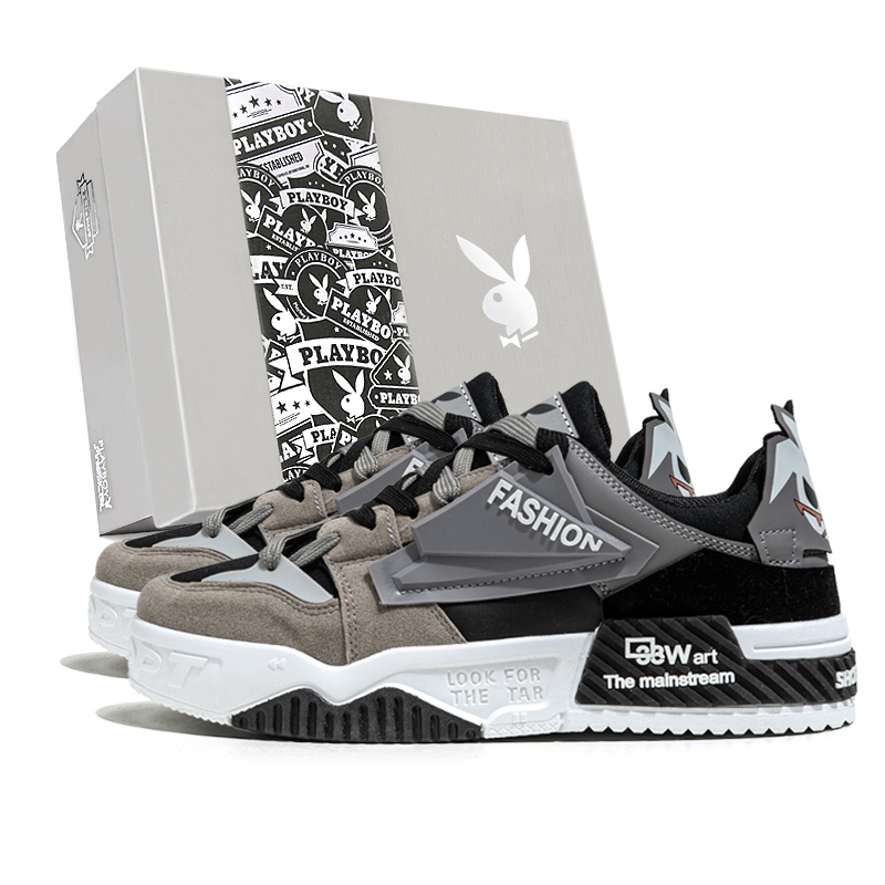 Низкие мужские кроссовки Playboy, Black White
Низкие мужские кроссовки Playboy, Black White