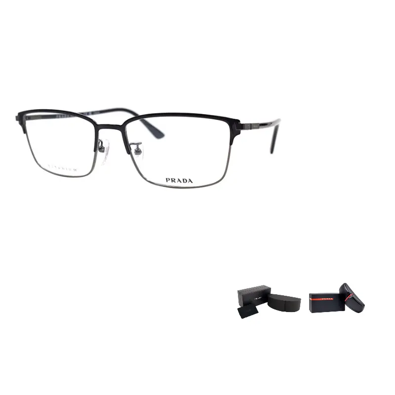 PRADA Бровные очки мужские черные/темно-серые, Black Gunmetal
PRADA Бровные очки мужские черные/темно-серые, Black Gunmetal