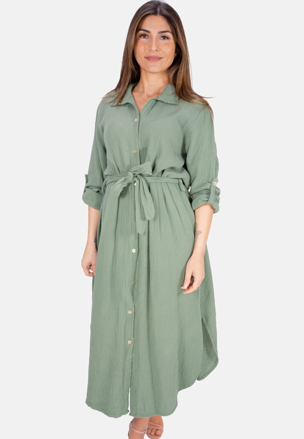 Платье-рубашка VICTORIA Seasons of April, хаки
Платье-рубашка VICTORIA Seasons of April, хаки