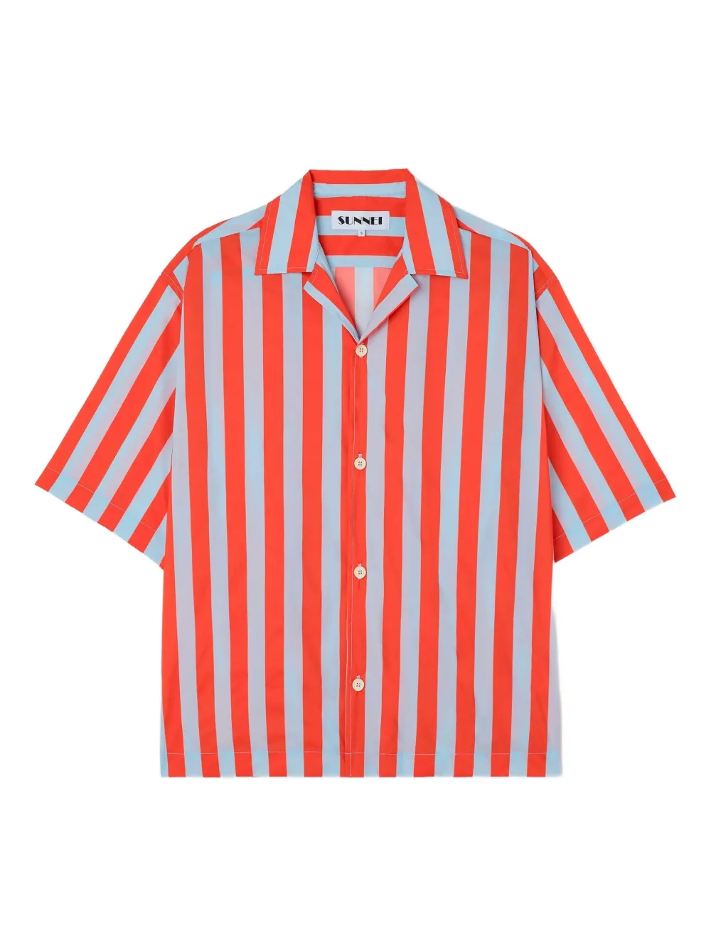 Полосатая рубашка с короткими рукавами Sunnei, красный
Полосатая рубашка с короткими рукавами Sunnei, красный