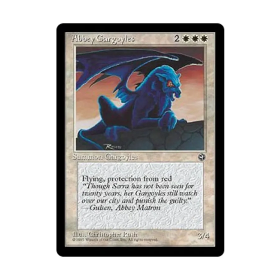 CCG Эбби Горгульи (Ю), MTG - Homelands
CCG Эбби Горгульи (Ю), MTG - Homelands