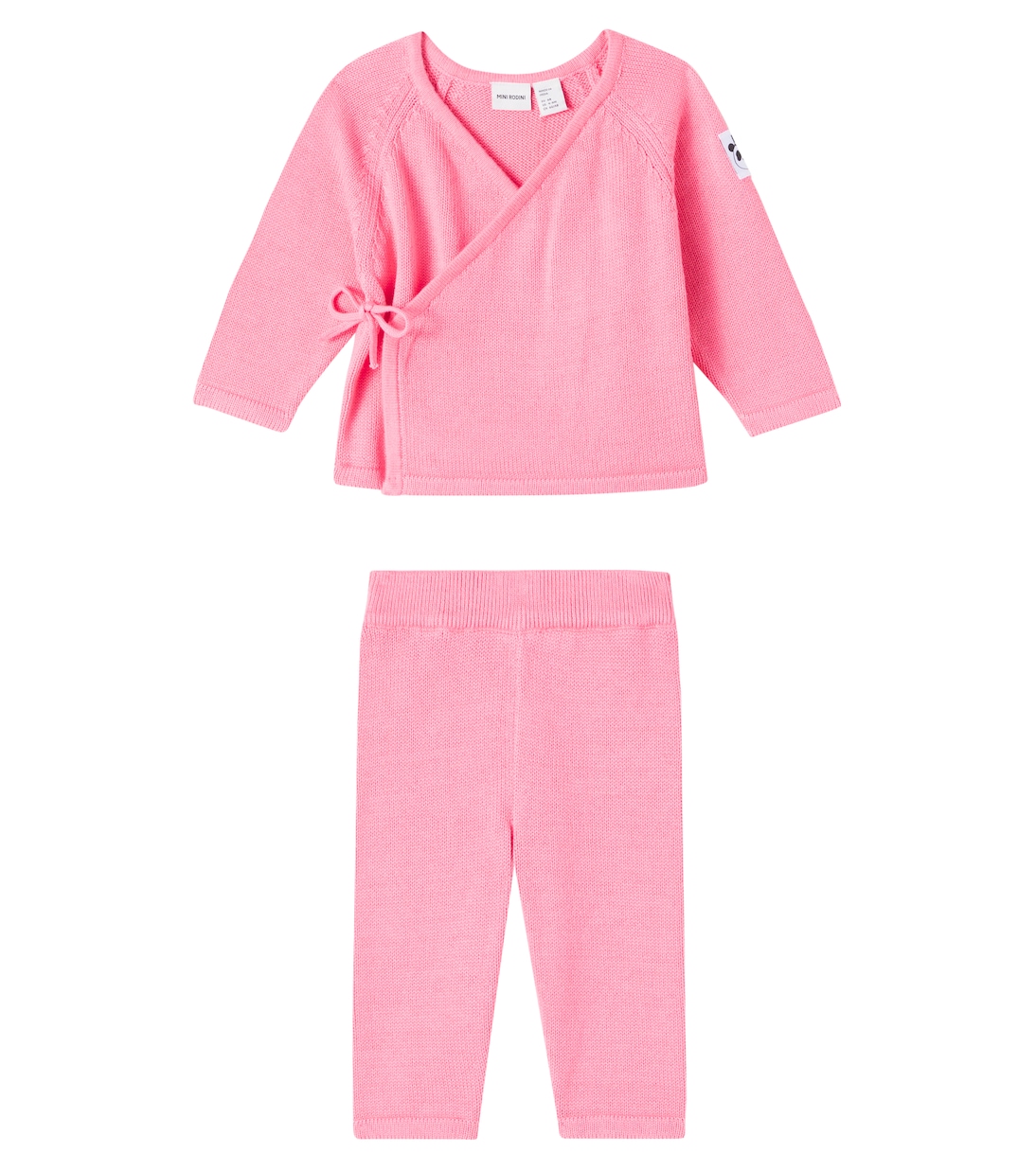 Детский комплект из кардигана и брюк из хлопка Mini Rodini, розовый
Детский комплект из кардигана и брюк из хлопка Mini Rodini, розовый