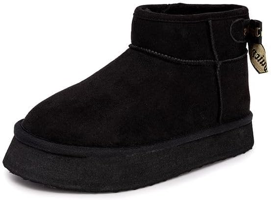 Зимние ботинки Juicy Couture для девочек с бантом, уютные ботинки на меху без застежки для маленьких и больших детей, Black
Зимние ботинки Juicy Couture для девочек с бантом, уютные ботинки на меху без застежки для маленьких и больших детей, Black