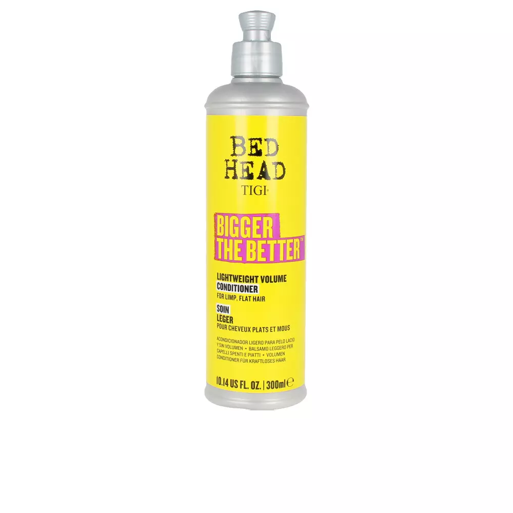 Кондиционер для волос Bed head bigger the better lightweight volume conditioner Tigi, 300 мл.
Кондиционер для волос Bed head bigger the better lightweight volume conditioner Tigi, 300 мл.