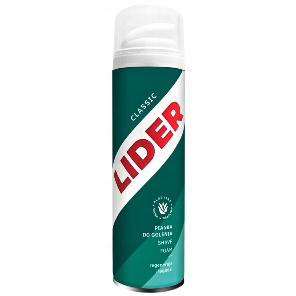 Leader, Пена для бритья Classic Shave Foam 200мл Lider
Leader, Пена для бритья Classic Shave Foam 200мл Lider