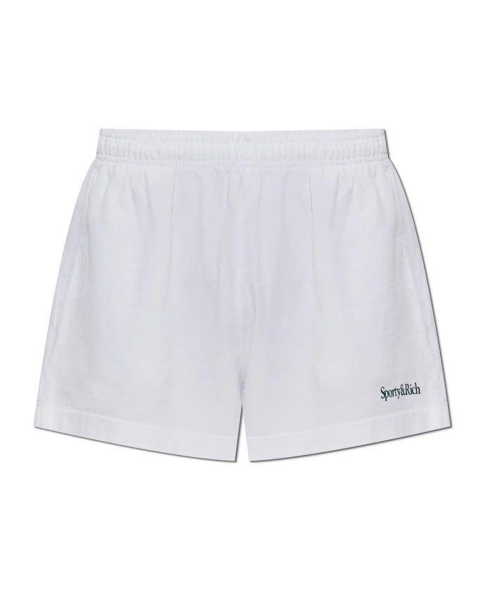 Шорты из коллекции в стиле преппи Sporty & Rich, белый
Шорты из коллекции в стиле преппи Sporty & Rich, белый