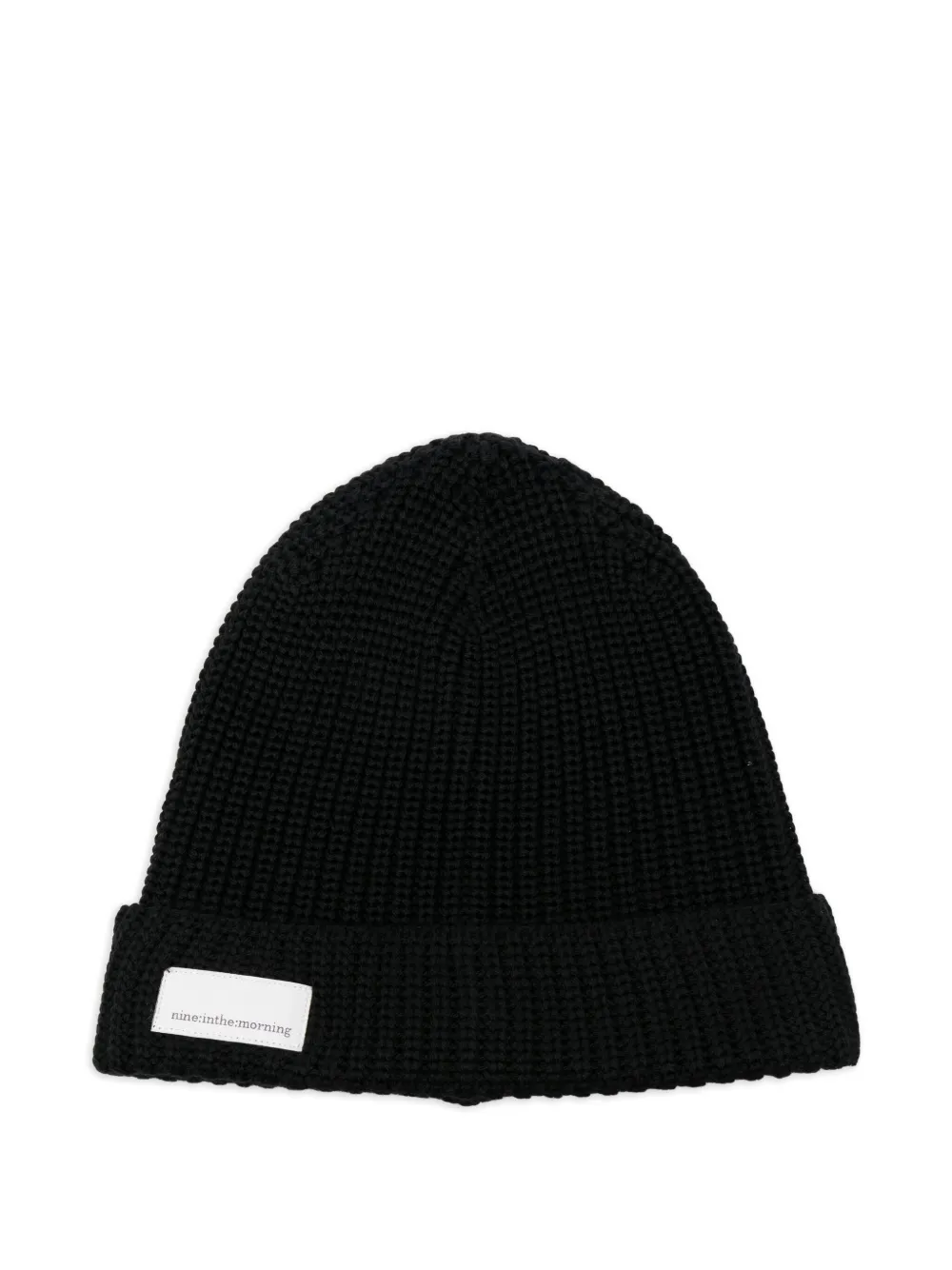 Шерстяная шапка бини в рубчик Nine In The Morning, черный
Шерстяная шапка бини в рубчик Nine In The Morning, черный