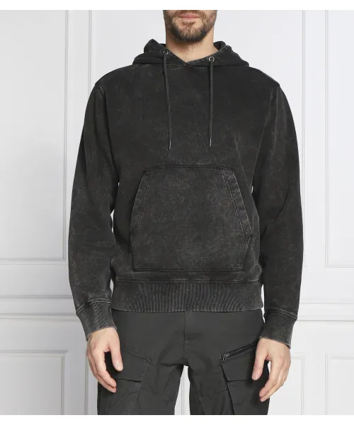 Толстовка Wefadehoody Regular fit Boss Orange, серый 
Толстовка Wefadehoody Regular fit Boss Orange, серый