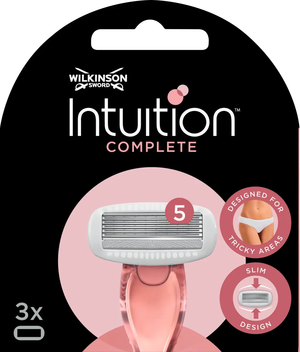 Лезвия для бритвы Intuition Complete 3 шт. WILKINSON SWORD
Лезвия для бритвы Intuition Complete 3 шт. WILKINSON SWORD