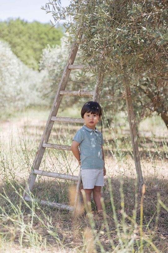 Tartine et chocolat Детские хлопковые шорты, зеленый
Tartine et chocolat Детские хлопковые шорты, зеленый