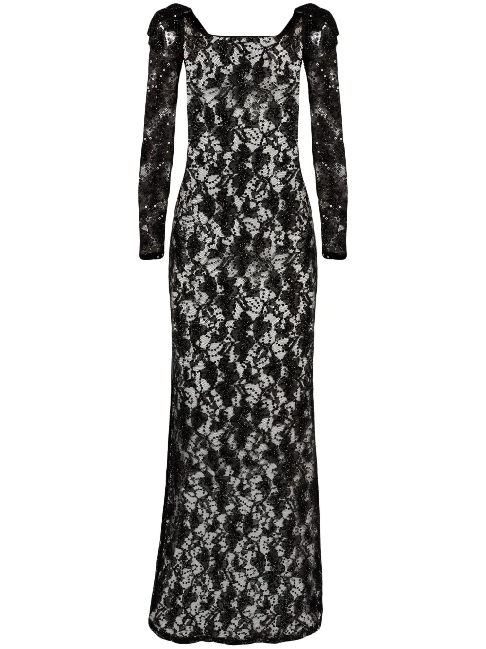 Платье с пайетками Nina Ricci, черный
Платье с пайетками Nina Ricci, черный