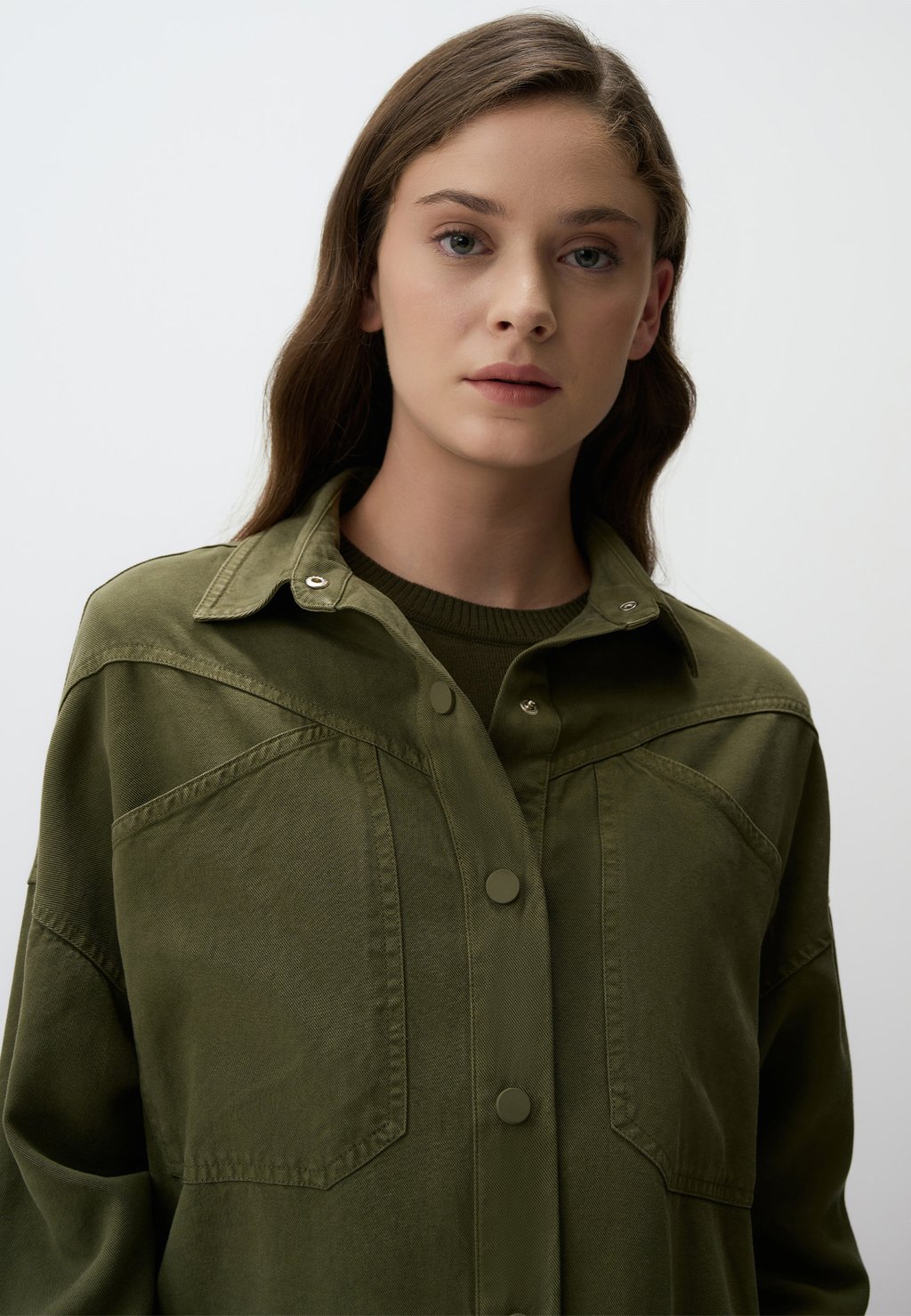 Джинсовая куртка LOOSE FIT Jimmy Key, хаки
Джинсовая куртка LOOSE FIT Jimmy Key, хаки