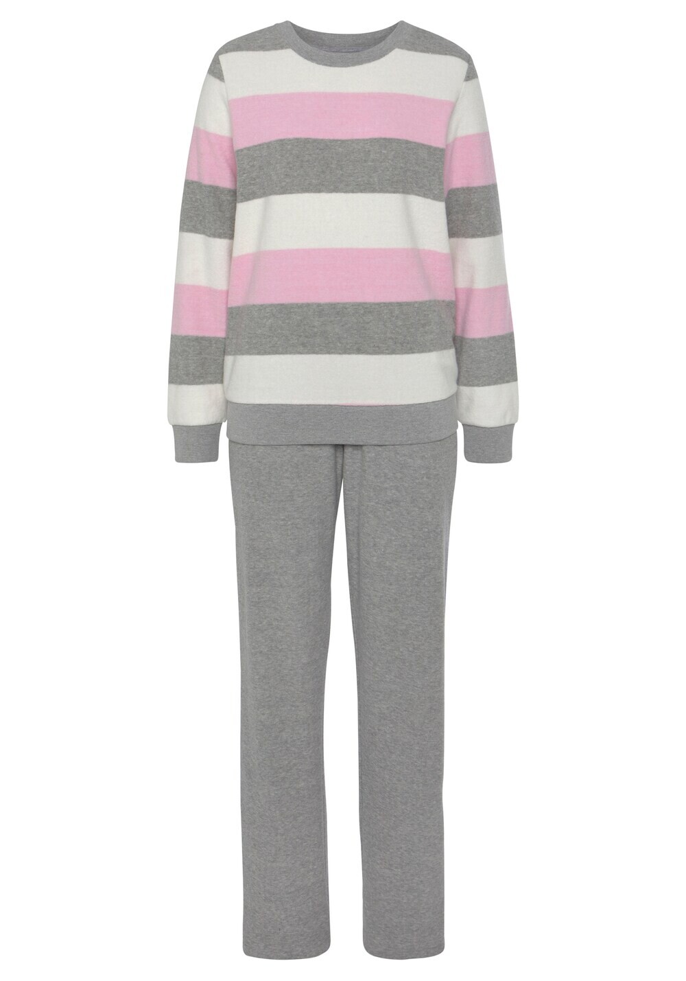 Пижама Vivance, экрю/серый/розовый
Пижама Vivance, экрю/серый/розовый