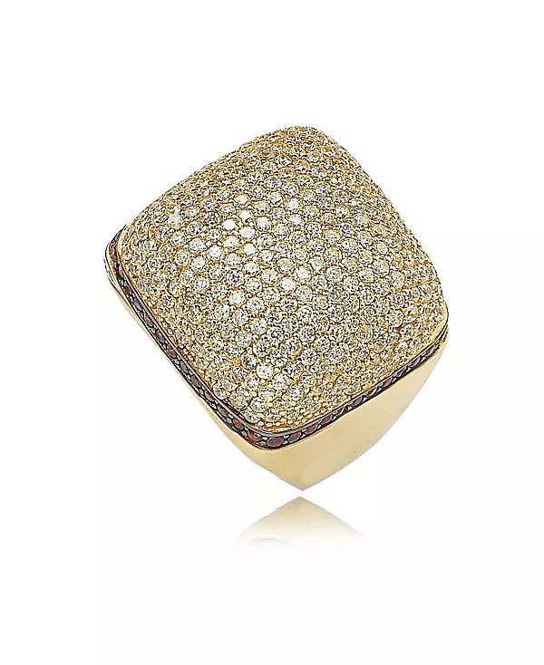 Кольцо Suzy Levian из стерлингового серебра с кубическими циркониями и подвеской-паве Suzy Levian New York, gold
Кольцо Suzy Levian из стерлингового серебра с кубическими циркониями и подвеской-паве Suzy Levian New York, gold