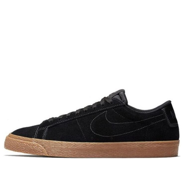 Кроссовки zoom blazer low sb 'black gum' Nike, черный 
Кроссовки zoom blazer low sb 'black gum' Nike, черный