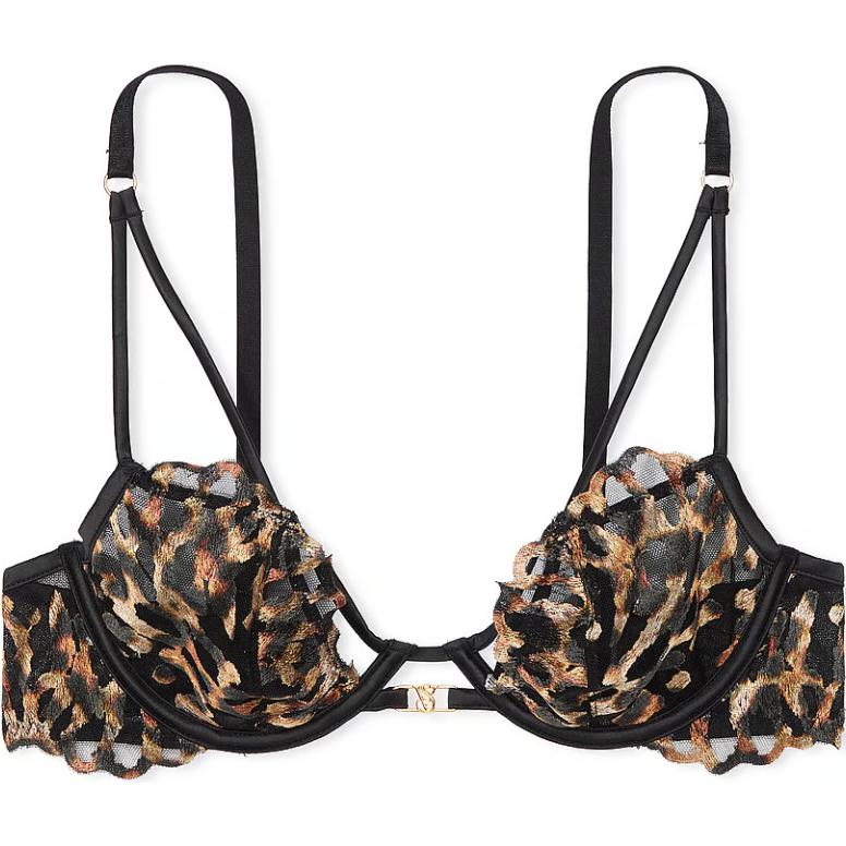 Very Sexy Леопардовая Вышивка Бесшовный Низкий Вырез Полубра Victoria's Secret, Черный Леопард/Черная Пантера
Very Sexy Леопардовая Вышивка Бесшовный Низкий Вырез Полубра Victoria's Secret, Черный Леопард/Черная Пантера