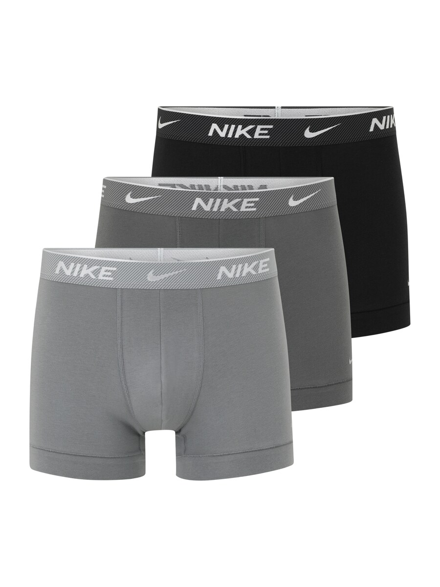 Боксеры NIKE Underwear, серый/темно-серый/черный
Боксеры NIKE Underwear, серый/темно-серый/черный